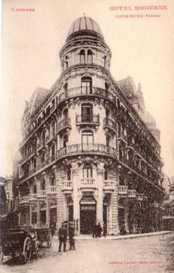 POSTAL PV10013: Hotel Moderne, Lourdes