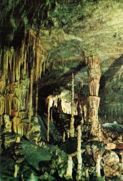 POSTAL PV10138: Cuevas del Drach en Mallorca. Teatro de las Hadas