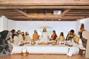 POSTAL PV10178: La ultima Cena, Museo de Cera de Madrid