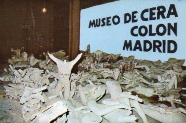 POSTAL PV10177: Interior del Museo de Cera de Madrid