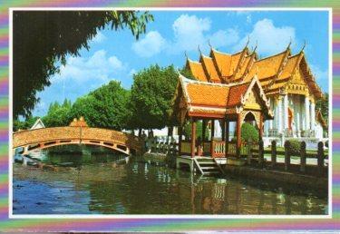 POSTAL PV10095: Bangkok, Marble Temple