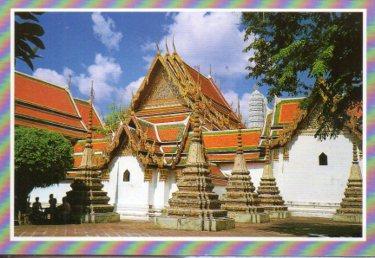 POSTAL PV10091: Bangkok, Temple of Wat Prachetuphon