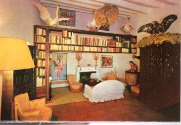POSTAL PV10119: Casa de los Dali en Port Lligat. Biblioteca
