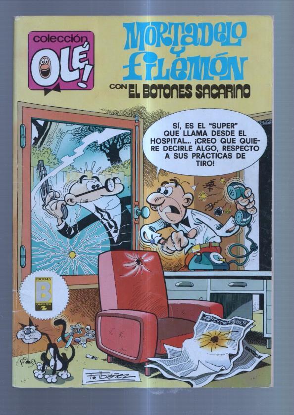 Colecion Ole numero 194-M.154 : Mortadelo y Filemon + El Botones Sacarino 