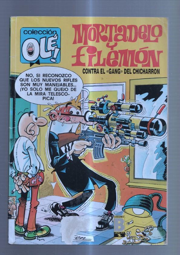 Colecion Ole numero 153-M.83: Mortadelo y Filemon:  Contra el gang del chicharron
