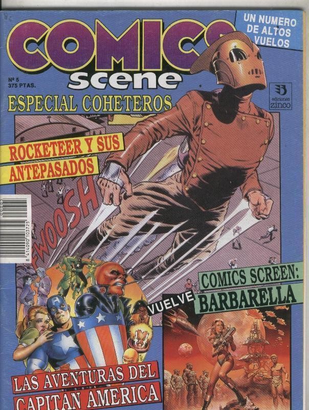 Revista Comics Scene numero 05: especial coheteros