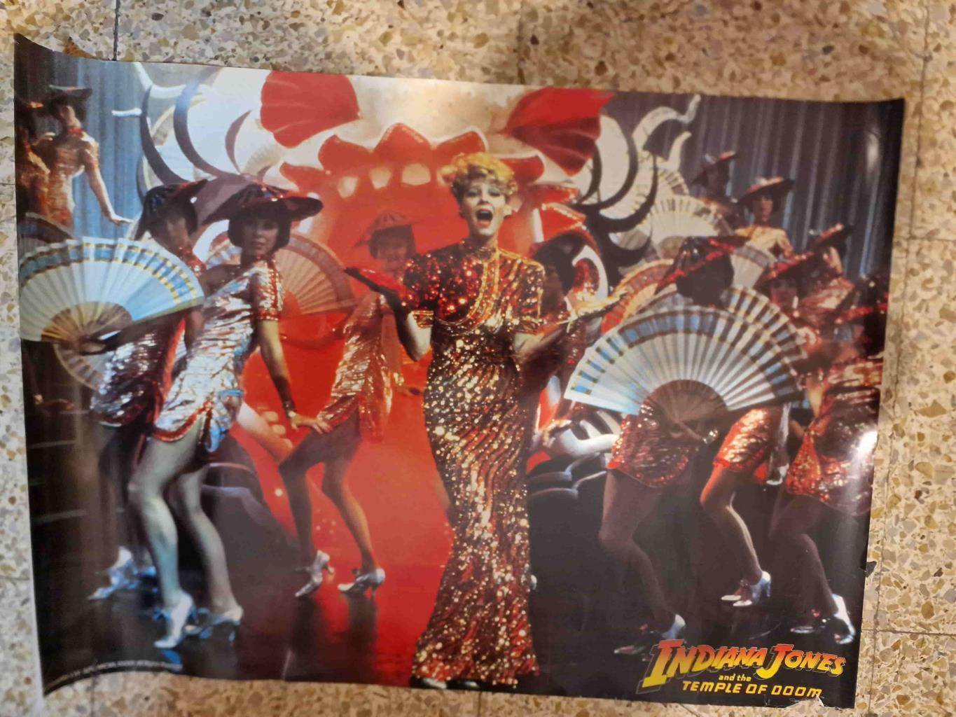 Poster cine: Indiana Jones and the Temple of Doom (numerado 3)