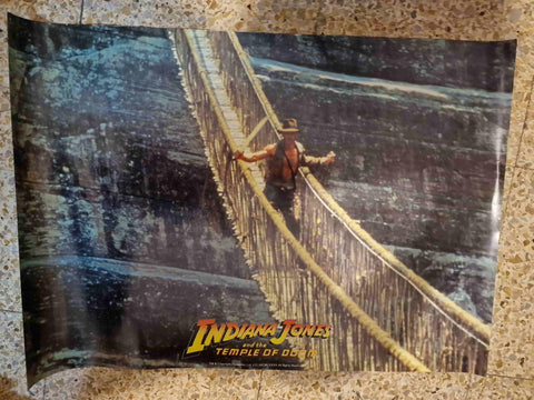 Poster cine: Indiana Jones and the Temple of Doom (numerado 4)