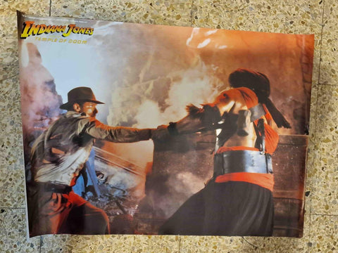 Poster cine: Indiana Jones and the Temple of Doom (numerado 7)