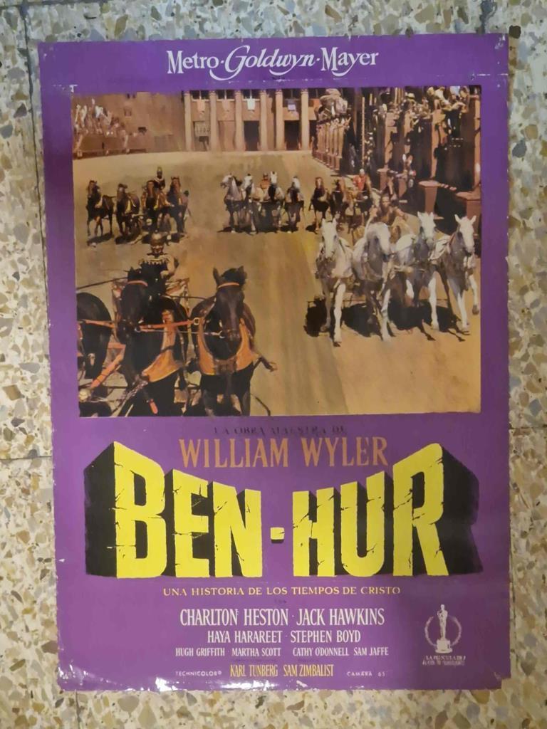 Poster cine: Ben Hur (numerado 1)