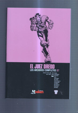 Kraken: El Juez Dredd los archivos completos volumen 07