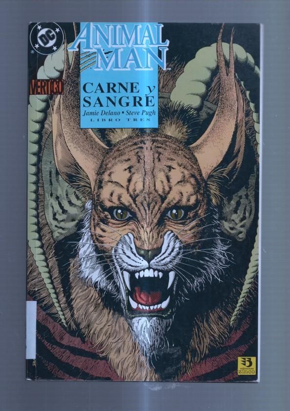 Animal Man: carne y sangre libro tres