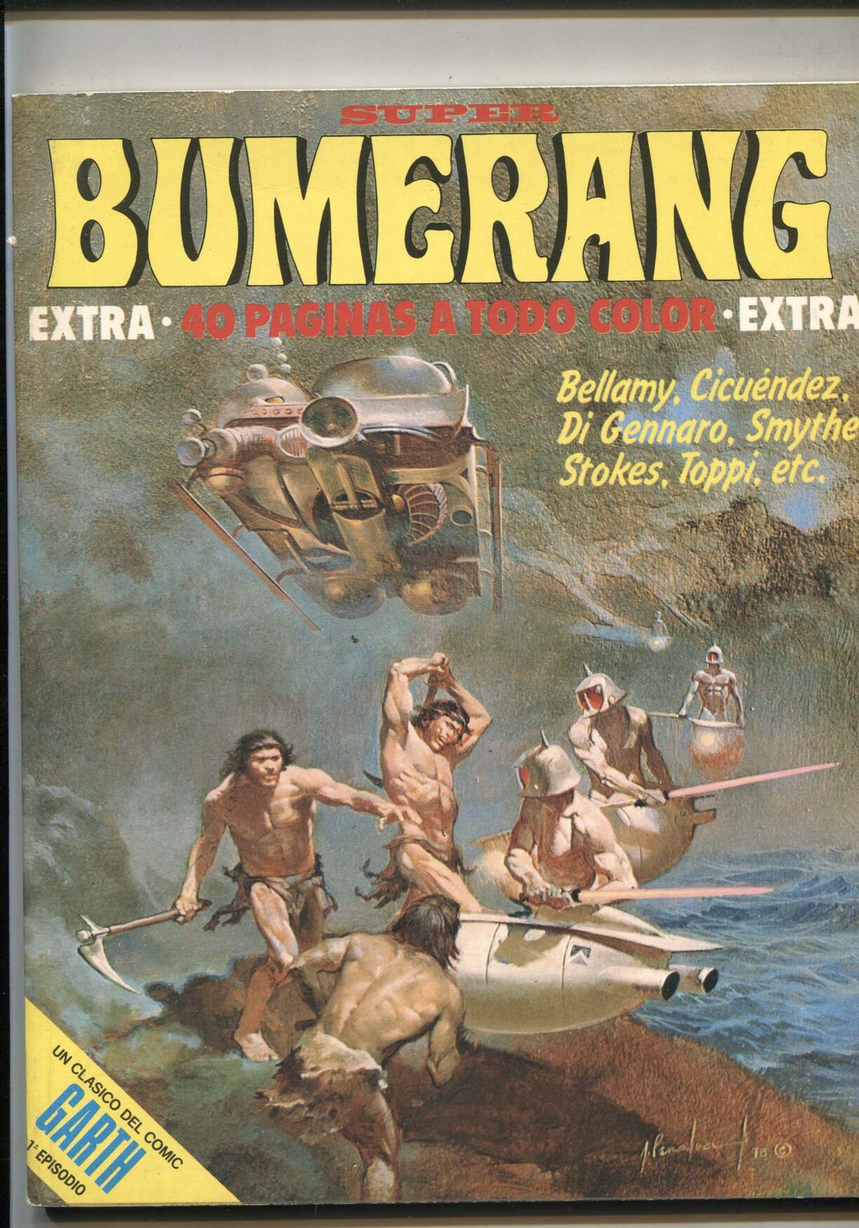 Nueva Frontera: Bumerang numero 15: Los mercenarios del cielo (cicuendez)-Olvidar el vietnam (Toppi)