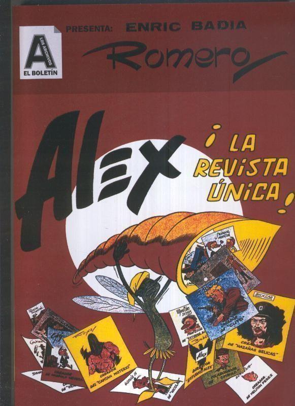 Los Archivos de El Boletin coleccion Enric Badia Romero numero 01: Alex, la revista unica