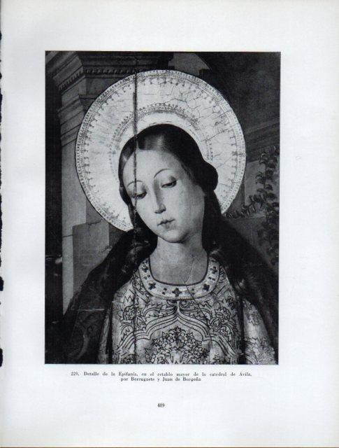 LAMINA V41075: La Epifania del Retablo mayor de la Catedral de Avila