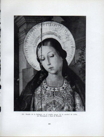LAMINA V41075: La Epifania del Retablo mayor de la Catedral de Avila