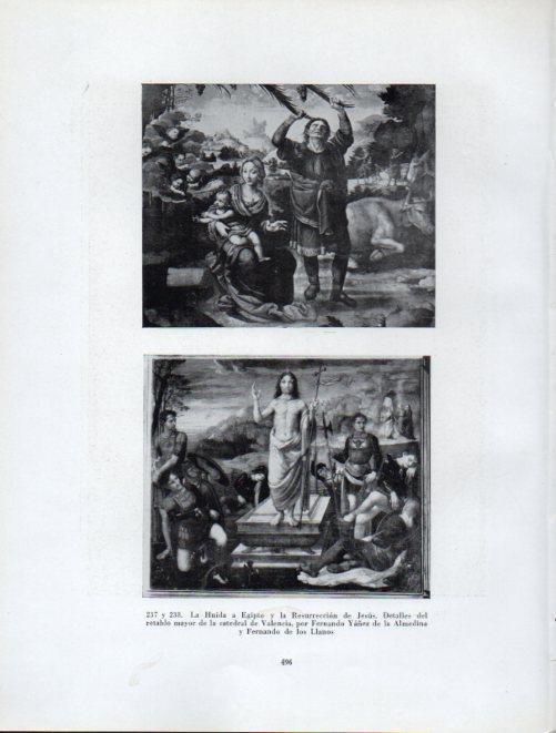 LAMINA V41079: La Huida a Egipto y la Resurreccion de Jesus, Catedral de Valencia