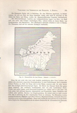 LAMINA V41139: Diamantfelder der Insel Borneo