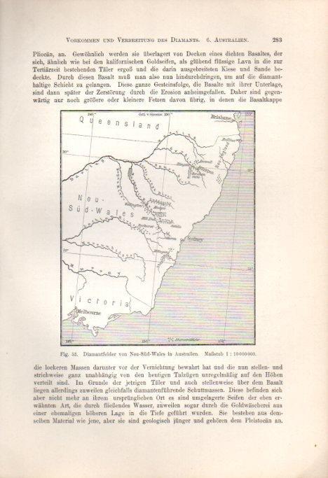 LAMINA V41140: Diamantfelder von Neu-Sud-Wales in Australien