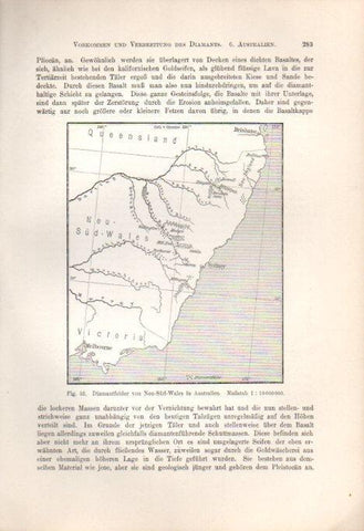 LAMINA V41140: Diamantfelder von Neu-Sud-Wales in Australien