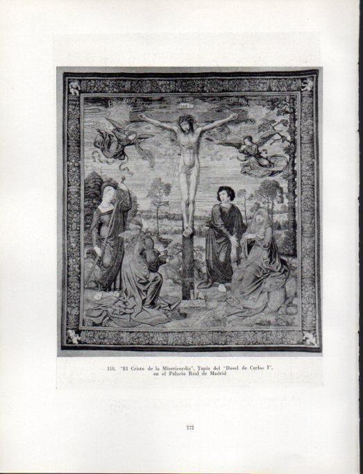 LAMINA V41119: El Cristo de la Misericordia tapiz, Palacio Real de Madrid