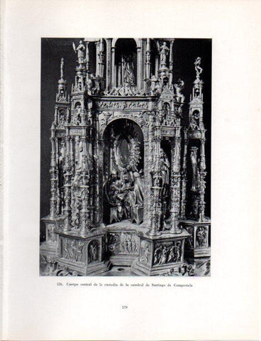 LAMINA V41124: Custodia de la catedral de Santiago de Compostela