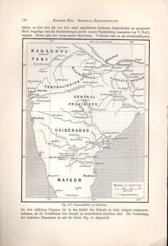 LAMINA V41130: Diamantfelder in Ostindien