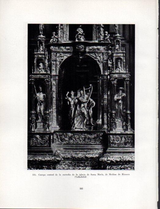 LAMINA V41125: Custodia de la iglesia de Santa Maria de Medina de Rioseco
