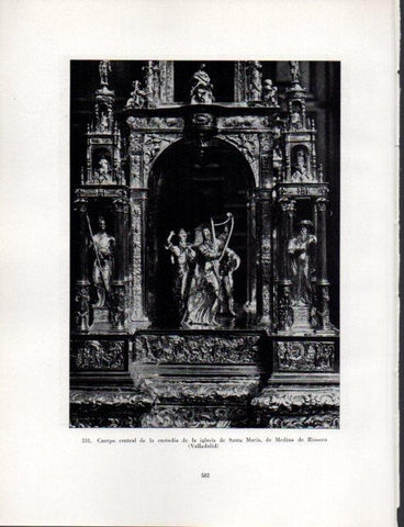 LAMINA V41125: Custodia de la iglesia de Santa Maria de Medina de Rioseco