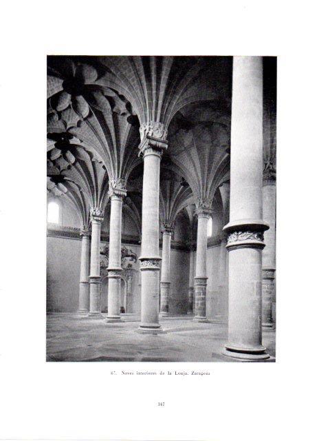 LAMINA V41002: Naves de la Lonja de Zaragoza