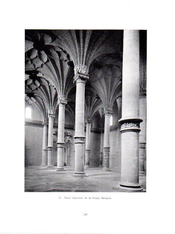LAMINA V41002: Naves de la Lonja de Zaragoza
