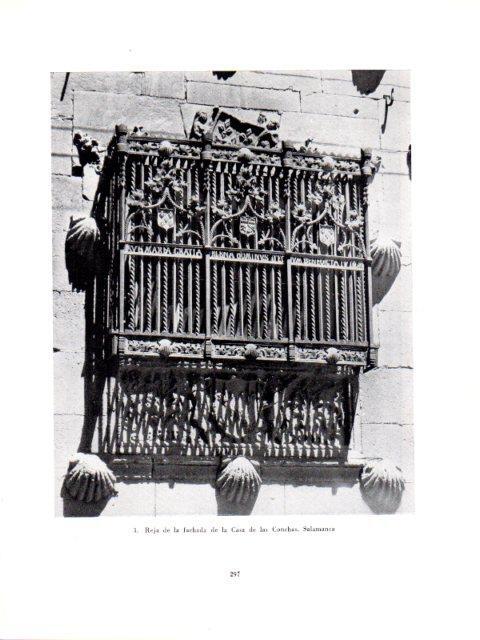 LAMINA V40976: Reja de la Casa de las Conchas, Salamanca