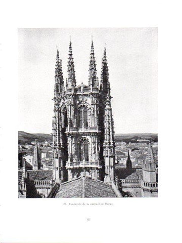 LAMINA V40983: Cimborrio, Catedral de Burgos