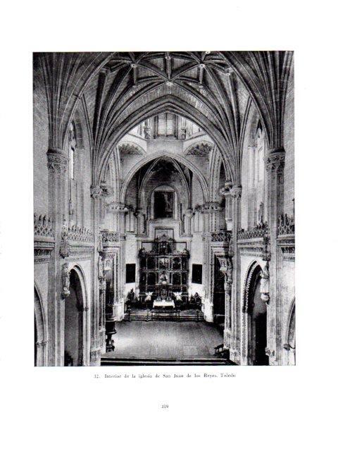 LAMINA V40987: Interior iglesia de San Juan de los Reyes, Toledo