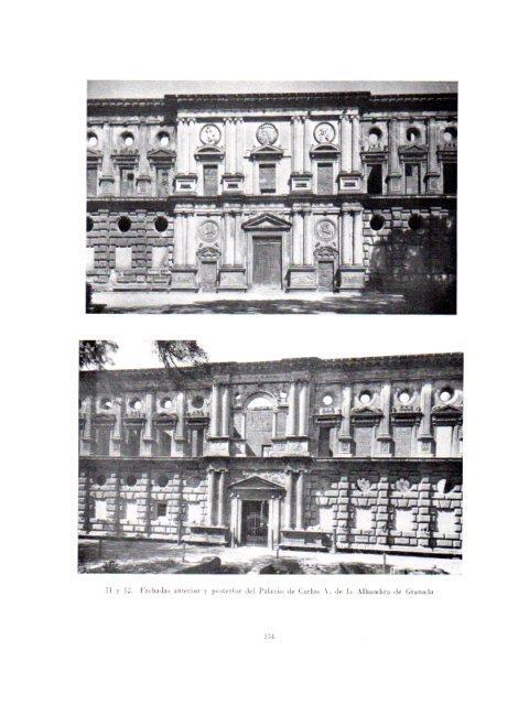 LAMINA V40994: Fachadas del Palacio de Carlos V de la Alhambra de Granada