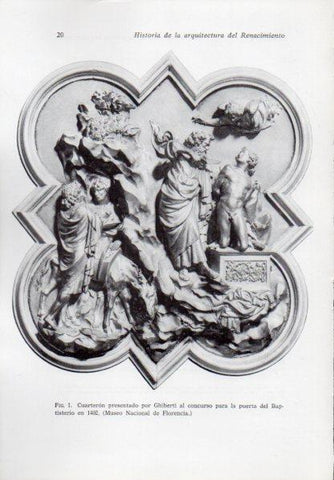 LAMINA V41160: Cuarteron por Ghiberti, Museo Nacional de Florencia