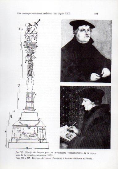 LAMINA V41334: Monumento a la revuelta campesina dibujo por Durero 1525