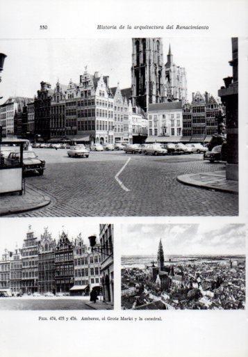 LAMINA V41358: Amberes, el Grote Markt y la catedral
