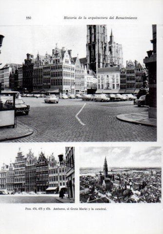 LAMINA V41358: Amberes, el Grote Markt y la catedral