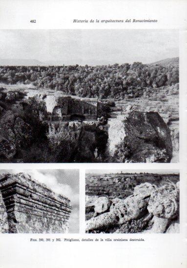 LAMINA V41331: Pitigliano detalles de la villa orsiniana