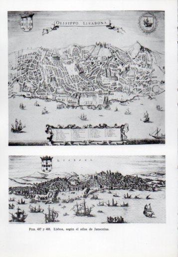 LAMINA V41362: Lisboa según el atlas de Jansonius