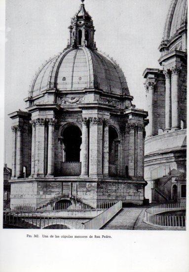LAMINA V41320: Cupula menor de San Pedro, Roma
