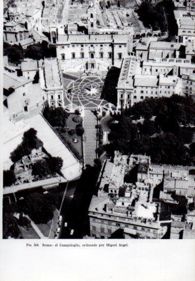 LAMINA V41322: El Campidoglio vista aerea, Roma