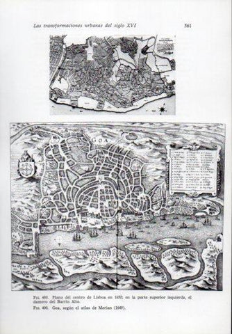 LAMINA V41363: Plano de Goa según atlas de Merian 1649