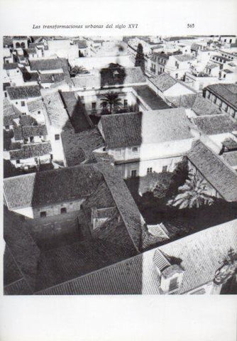 LAMINA V41365: Vista del barrio arabe de Sevilla