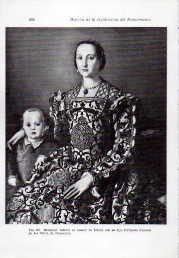 LAMINA V41404: Leonor de Toledo con su hijo por Bronzino