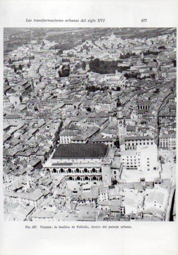 LAMINA V41411: Basilica de Palladio en Vicenza vista aerea