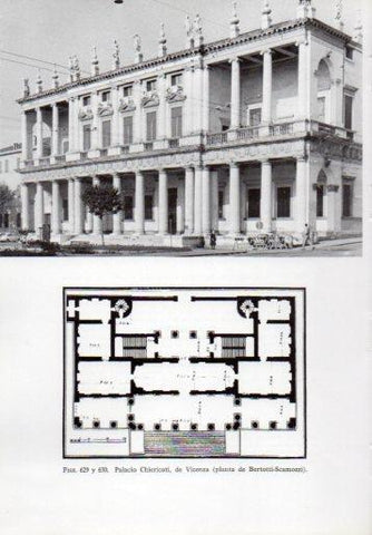 LAMINA V41412: Palacio Chiericati de Vicenza