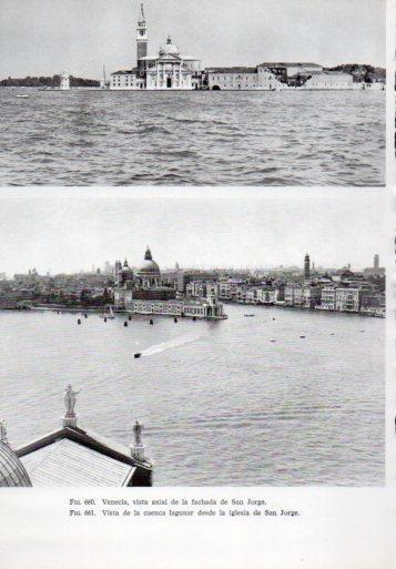 LAMINA V41421: Venecia, vista de la cuenca lagunar y San Jorge