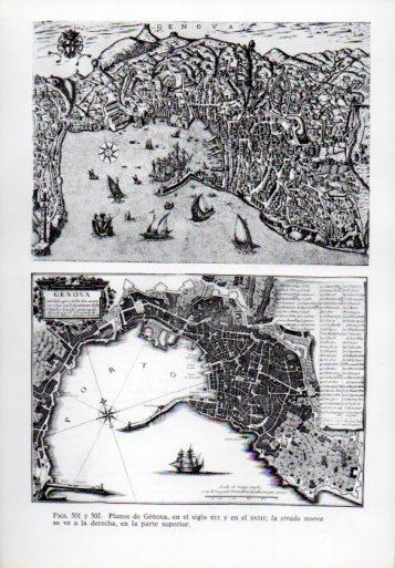 LAMINA V41368: Planos de Genova siglos XVI y XVIII